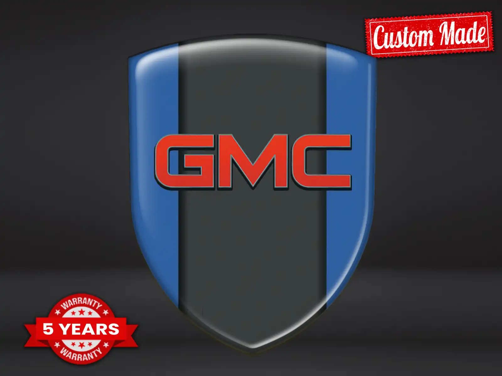 GMC Fensteraufkleber Racing Universal Hochwertig Trucks
